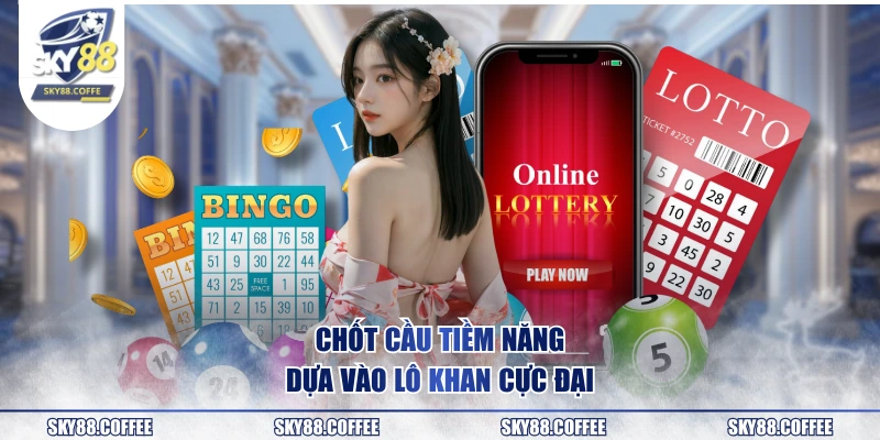 Chốt cầu tiềm năng dựa vào lô khan cực đại